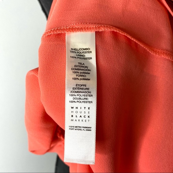 WHBM Layered Peach Top - Picture 11 of 11